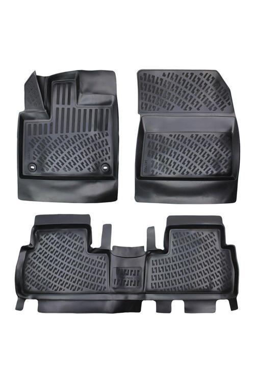 Citroen Berlingo 2022 Araca Özel Tasarım 3D Havuzlu Paspas