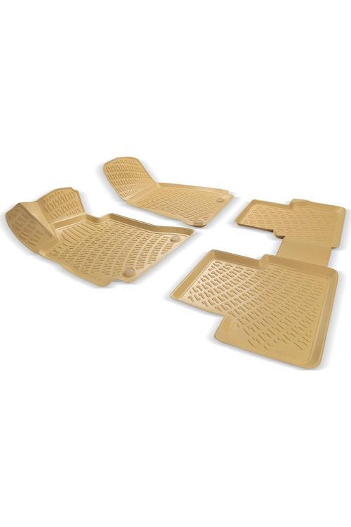 Cooper R56 2006 Araca Özel Tasarım 3D Havuzlu Bej Paspas