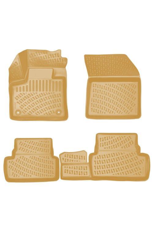 Ds 7 Crossback 2017 Araca Özel Tasarım 3D Havuzlu Bej Paspas