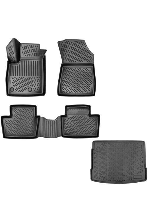 Mazda 3 2007 Model 3D Havuzlu Paspas Ve Bagaj Havuzu Set