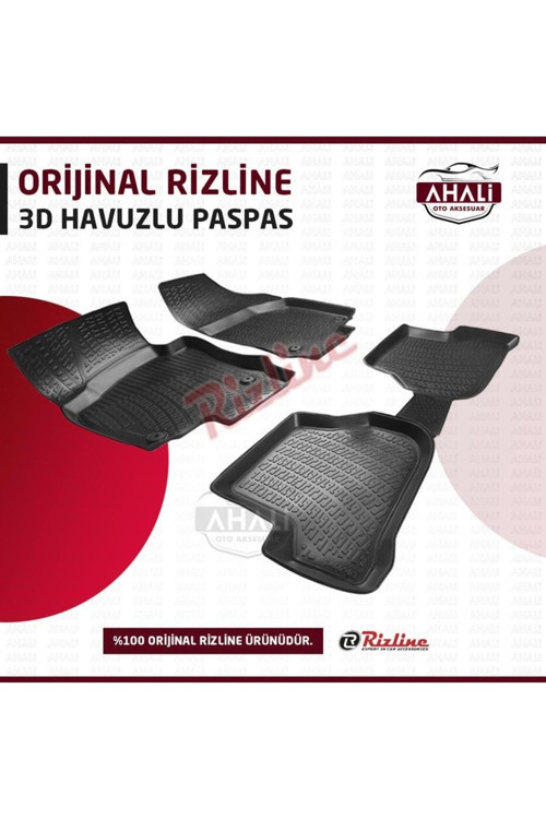 Renault Clio 2 1998-2004 3D Havuzlu Paspas