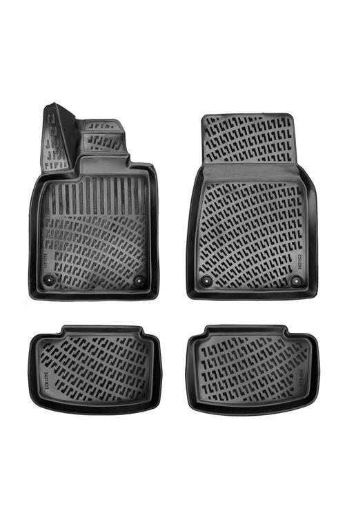 Porsche Taycan ( Elektrikli) 2022 Araca Özel Tasarım 3D Havuzlu Paspas