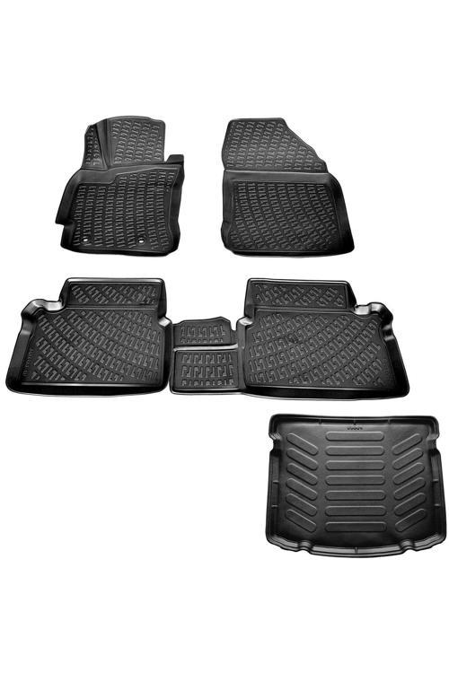 Toyota Auris 3D Havuzlu Paspas + 3D Bagaj Havuzu 2013-2020 Arası -Dönmezotoaksesuar