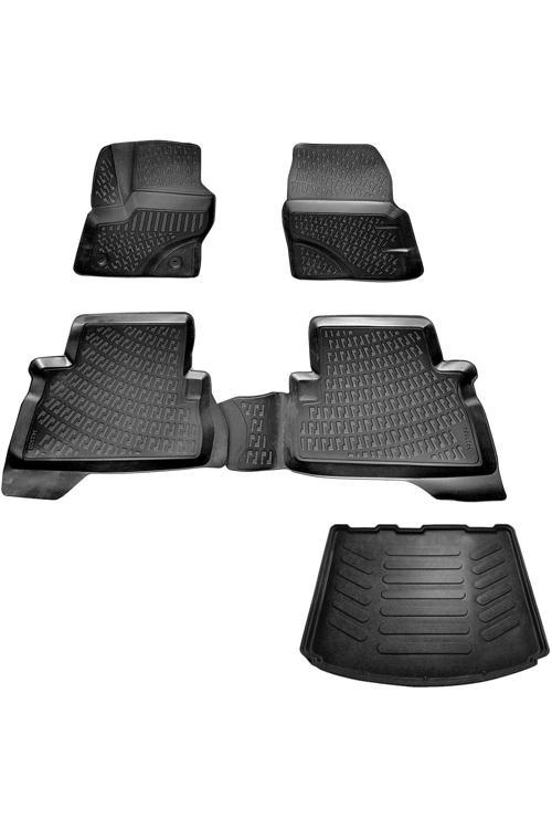 Ford Kuga 3D Havuzlu Paspas + 3D Bagaj Havuzu 2013-2019 Arası Marka