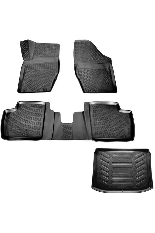 Citröen C4 3D Havuzlu Paspas + 3D Bagaj Havuzu 2004-2010 Arası