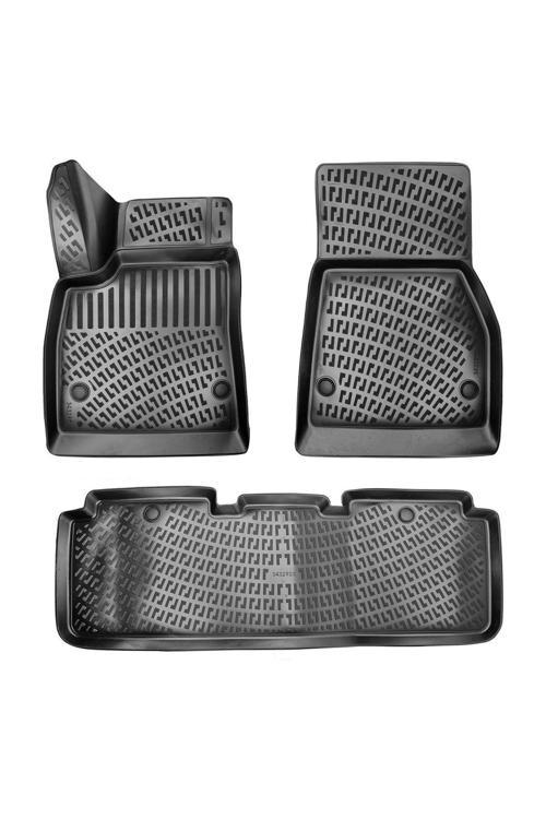 Tesla Model S 2020 Araca Özel Tasarım 3D Havuzlu Paspas