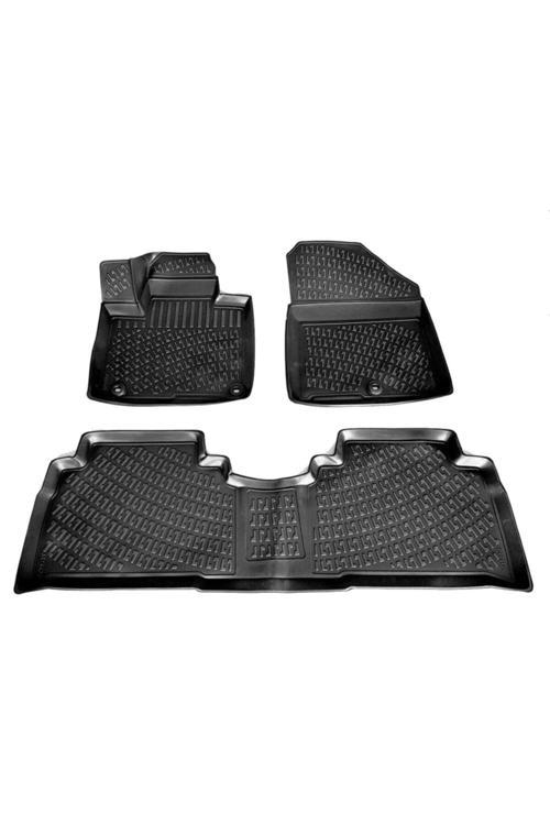 Kia Sorento 3D Paspas Havuzlu 2016 - 2020 Arası Siyah -Dönmezotoaksesuar