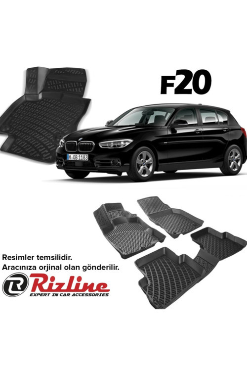 Bmw 1 Serisi F20 2011 2012 2013 2014 2015 2016 2017 2018 2019 2020 Model 3D Havuzlu Paspas