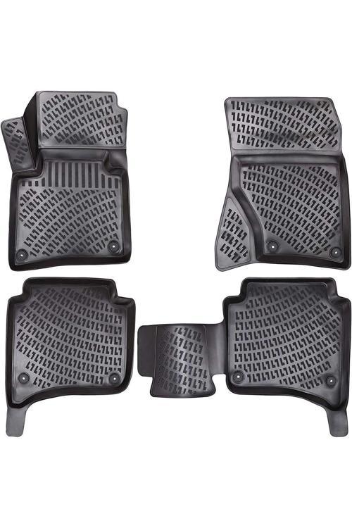 Volkswagen Touareg 2 Bölge Klimalı 2011 Araca Özel Tasarım 3D Havuzlu Paspas