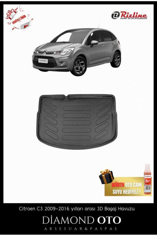Citroen C3 3D Bagaj Havuzu 2009-2010-2011-2012-2013-2014-2015-2016