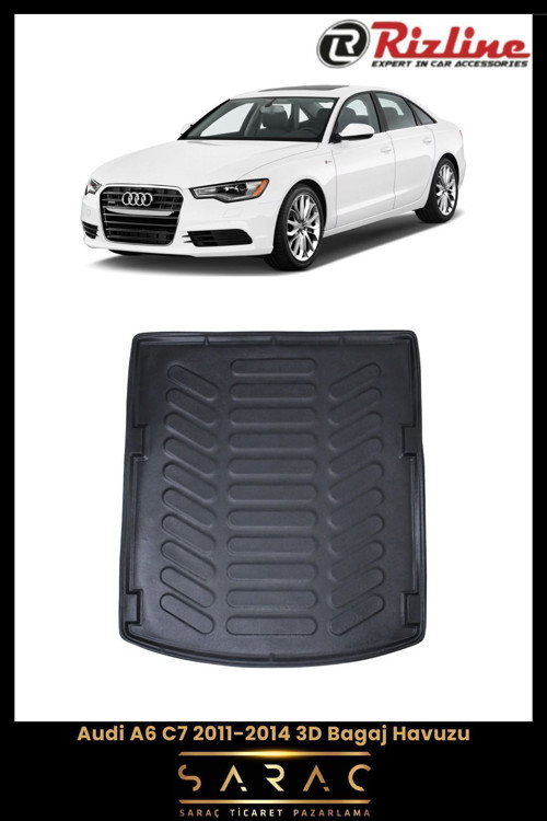 Audi A6 Sedan 2011 Model(Yeni Kasa) 3D Bagaj Havuzu