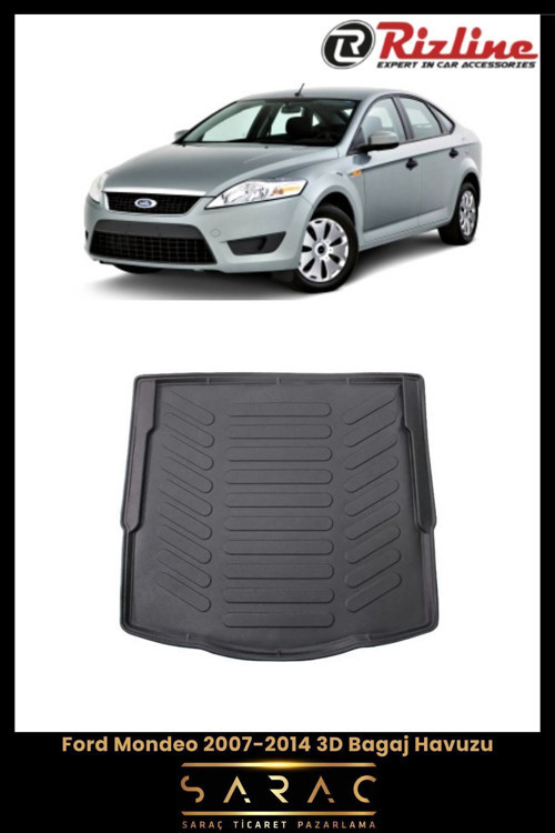 Ford Mondeo 2011 Model 3D Bagaj Havuzu