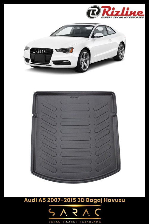Audi A5 Sedan 2013 Model 3D Bagaj Havuzu
