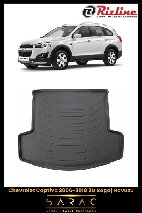 Chevrolet Captiva 2013 Model 3D Bagaj Havuzu