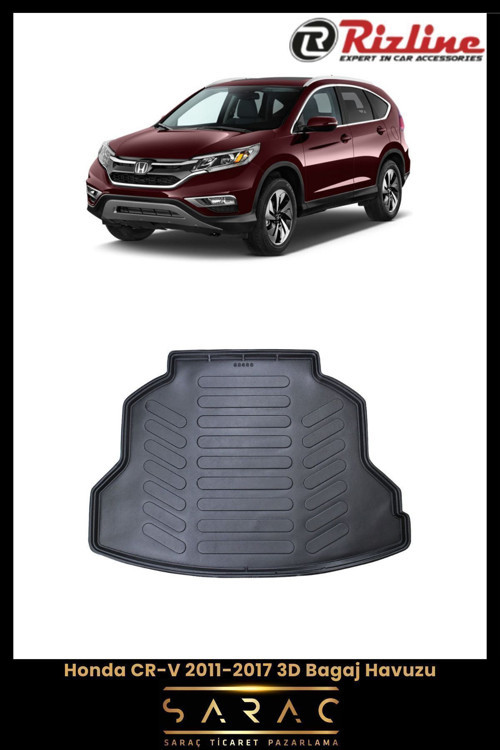 Honda Cr-V 2013 Model 3D Bagaj Havuzu