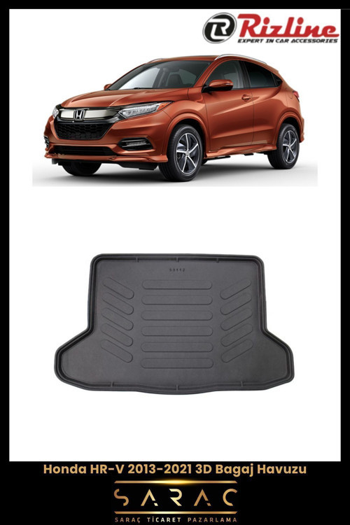 Honda Hr-V 2014 Model 3D Bagaj Havuzu