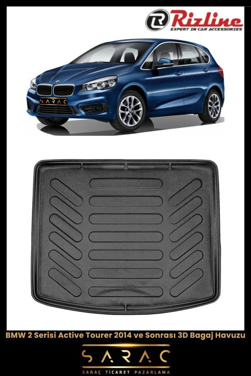 Bmw 2 Serisi F45 Active Tourer 2015 Model 3D Bagaj Havuzu