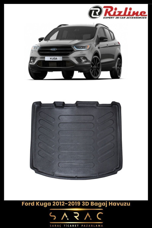 Ford Kuga 2015 Model 3D Bagaj Havuzu