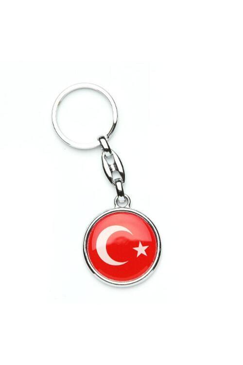 Türk Bayrağı Anahtarlık