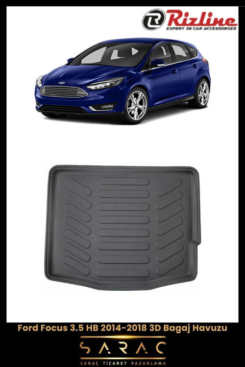 Ford Focus 3.5 Hb 2015 Model 3D Bagaj Havuzu