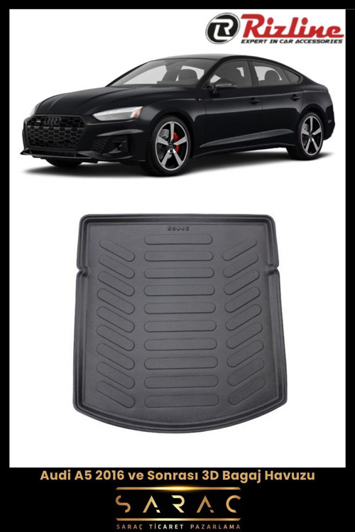 Audi A5 Sedan 2016 Model(Yeni Kasa) 3D Bagaj Havuzu