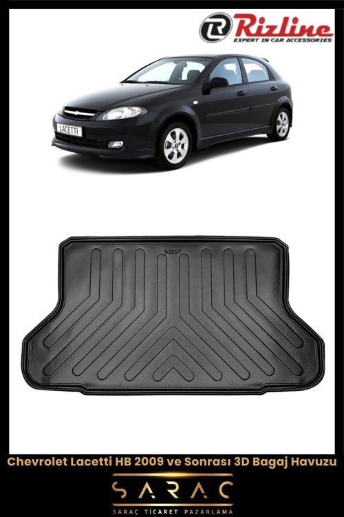 Chevrolet Lacetti Hatchback 2012 Model 3D Bagaj Havuzu