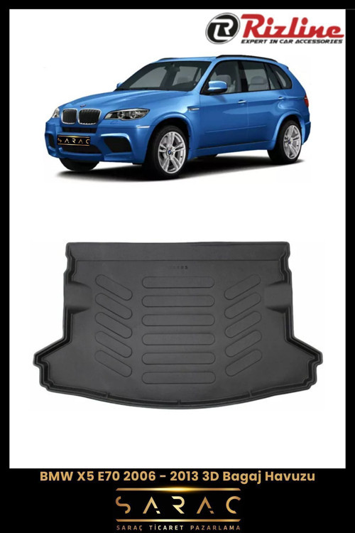 Bmw X5 E70 2006 - 2013 3D Bagaj Havuzu
