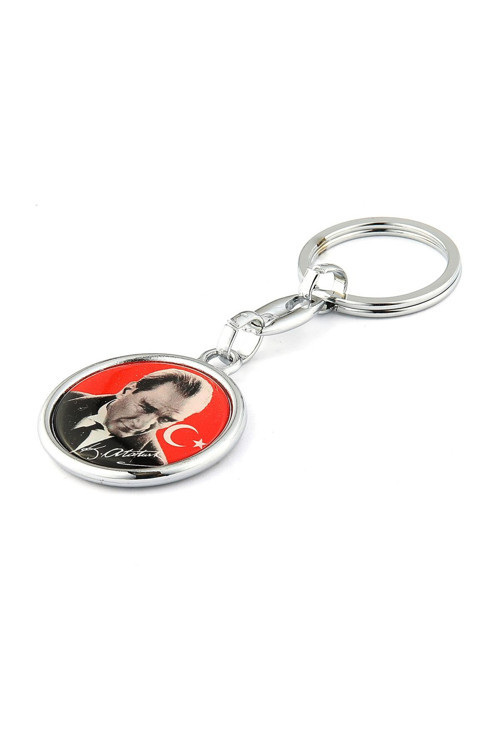 Mustafa Kemal Atatürk Logolu Anahtarlık ''Newlifepromosyon'' Mdl216