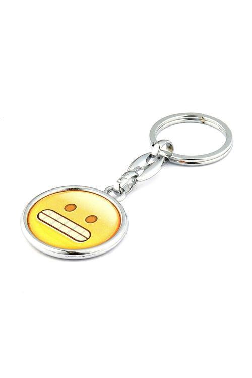 Korkak Figürlü Emoji Anahtarlık ''Newlifepromosyon'' Mdl284