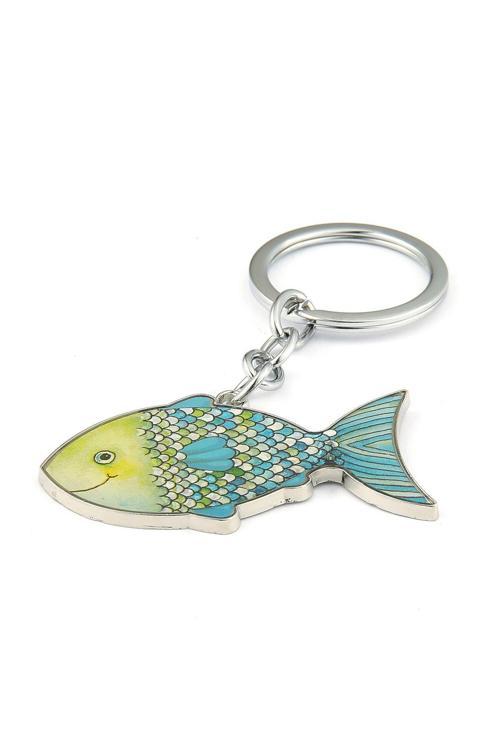 Renkli Balık Tasarımlı Anahtarlık ''Newlifepromosyon'' Mdl510