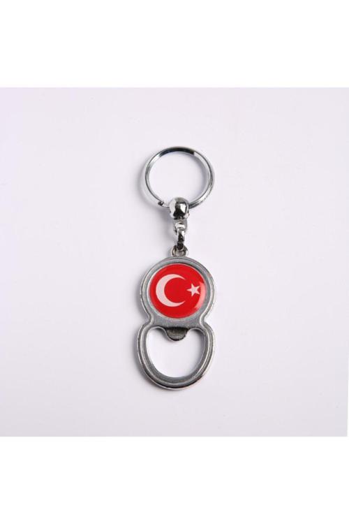 Yenihayat Bayrak Temalı Açacaklı Anahtarlık