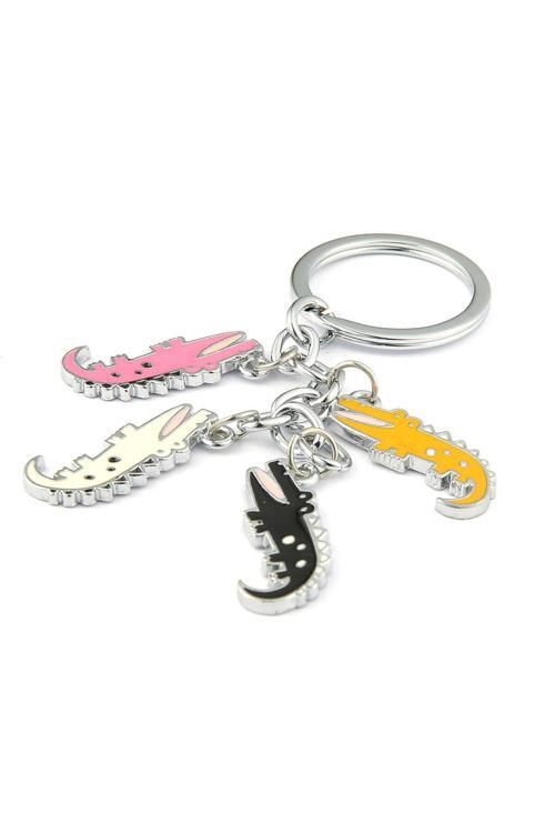 Renkli Timsahlar Tasarımlı Anahtarlık ''Newlifepromosyon'' Mdl525