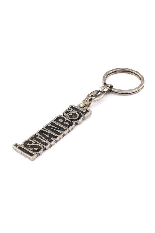 Eskitme İstanbul Yazılı Anahtarlık ''Newlifepromosyon'' Mdl442