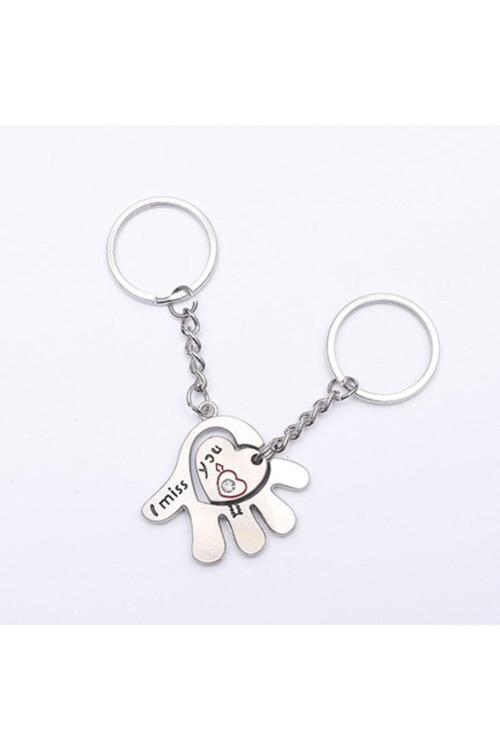 Sevgili Temalı Metal Anahtarlık