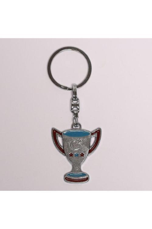Kupa Figürlü Gümüş Rengi Anahtarlık
