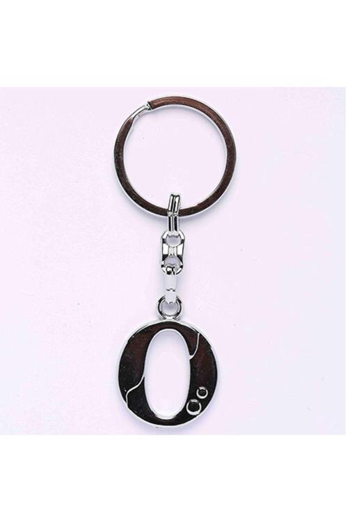 Metalik Krom Harf Anahtarlık