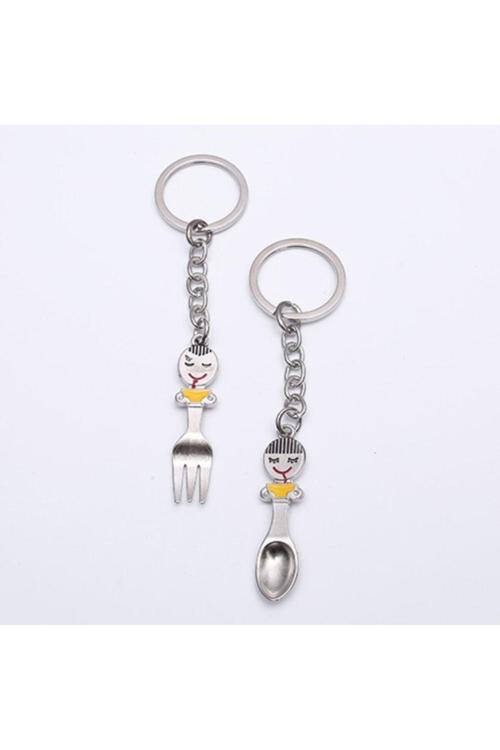 Sevgili Temalı Metal Anahtarlık