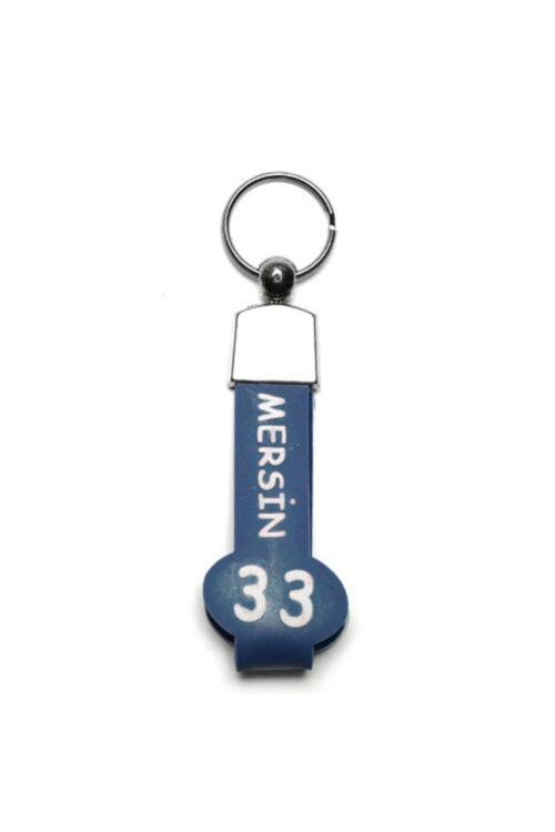 Slikon Saplı Şehir Plaka Anahtarlık