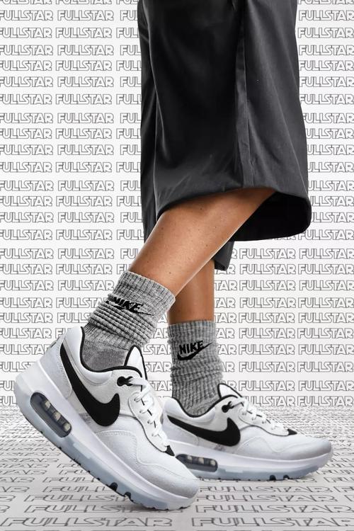 Air Max Motif G. S. Unisex Canvas White Sneaker Kanvas Spor Ayakkabı Beyaz