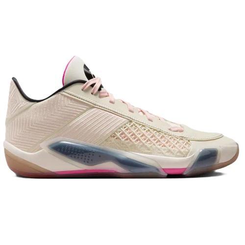 Air Jordan XXXVIII Low Basketball Shoes Erkek Basketbol Ayakkabısı Krem