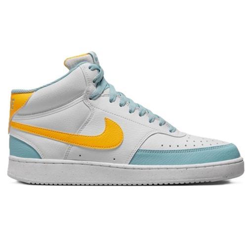 Court Vision Mid Sneaker Bilekli Günlük Beyaz Spor Ayakkabı