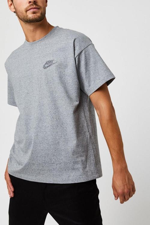 Revival Oversize Unisex Short Sleve Tee Gray Bol Kesim Unisex Tişört Gri
