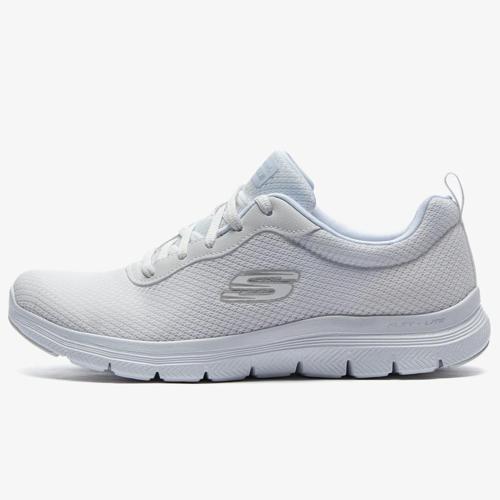 Flex Appeal 4.0 Brilliant View Memory Foam Womens Walking Shoes Black Hafızalı Taban Kadın Yürüyüş Ayakkabısı Beyaz