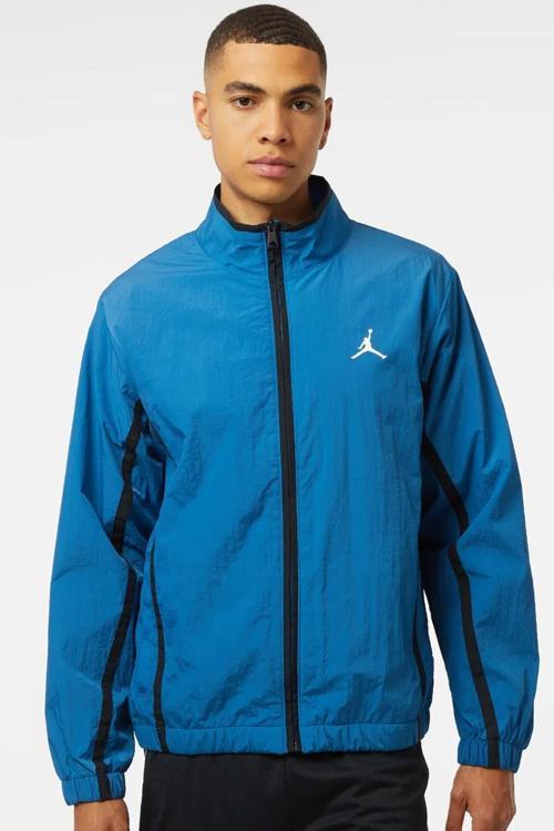 Jordan Essentials Woven Full Zip Men's Jacket Erkek Dokuma Spor Ceket Mavi