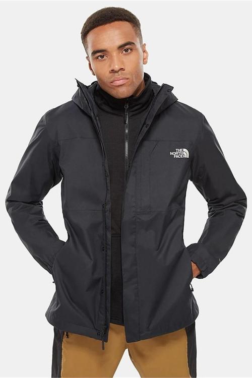 Men’s Resolve Tri Climate Jacket Erkek Polar İçlikli Su Geçirmez Kapüşonlu Ceket Siyah