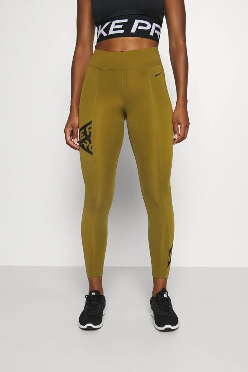 Pro Tight Fit 7/8 Graphic Leggings Toparlayıcı Yeşil Tayt