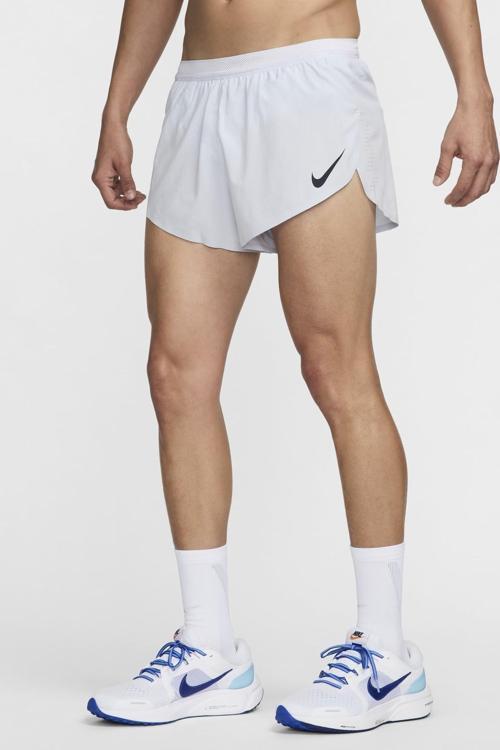 AeroSwift Men's Dri Fit ADV 5cm (approx) Brief Lined Erkek Slip Astarlı Hafif Koşucu Şortu Açık Mavi