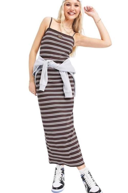 Women's Multi Dress Spor Kadın Elbise Kahve