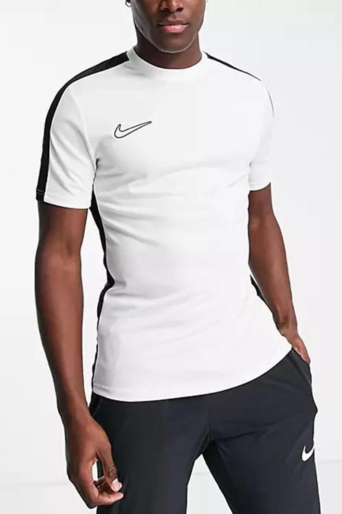 Football Dri Fit Academy 23 Tshirt White Futbol Academy Beyaz Tişört