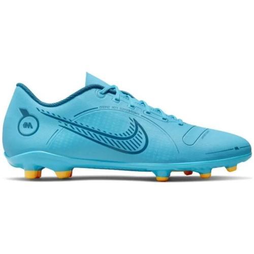 Mercurial Jr Vapor 14 Club FG / MG Soccer Shoes Krampon Mavi
